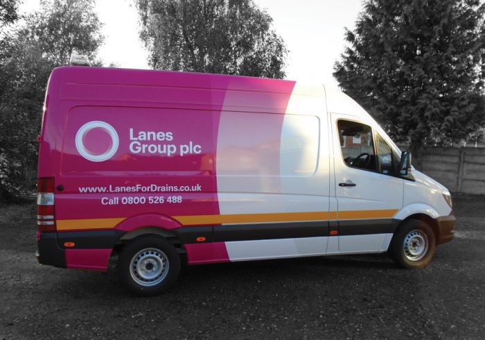 Lanes Sprinter Livery – Signs Northwest